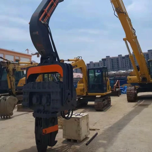 Excavator Vibratory Pile Driver Excavator Vibratory Pile Driver