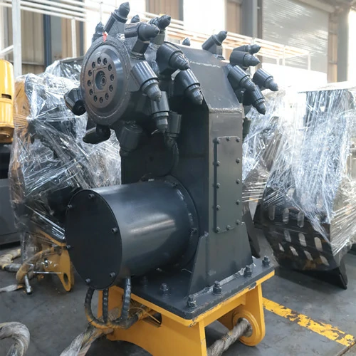 Excavator Hydraulic Drum Cutter | 20T-30T Heavy Duty Attachment
