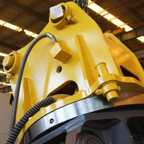 Excavator Hydraulic Pulverizer Attachment