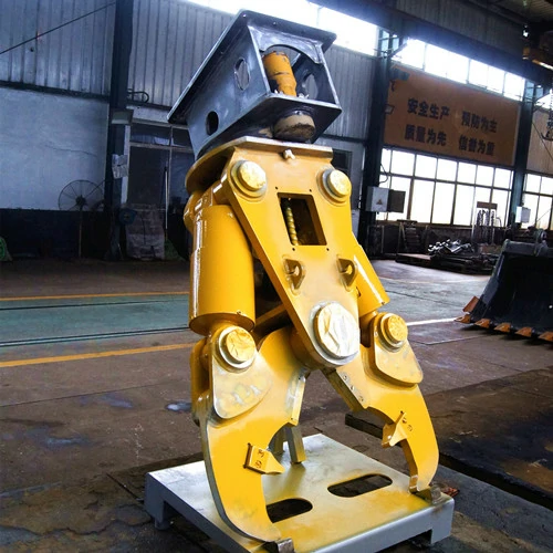 Excavator Hydraulic Pulverizer Attachment for Concrete Crushing and Demolition