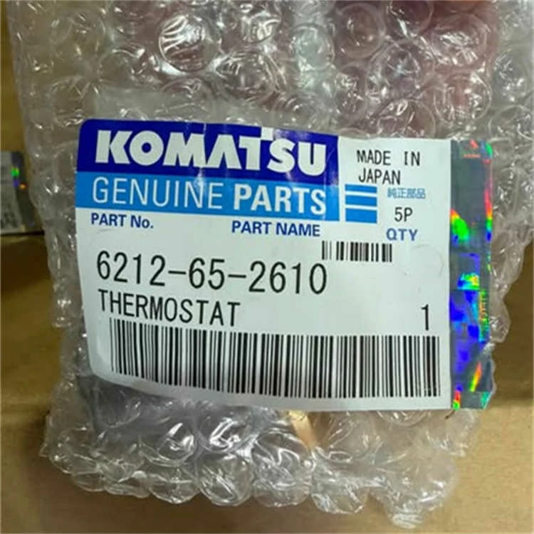 6212-65-2610 Thermostat for Komatsu Excavator Oil Radiator