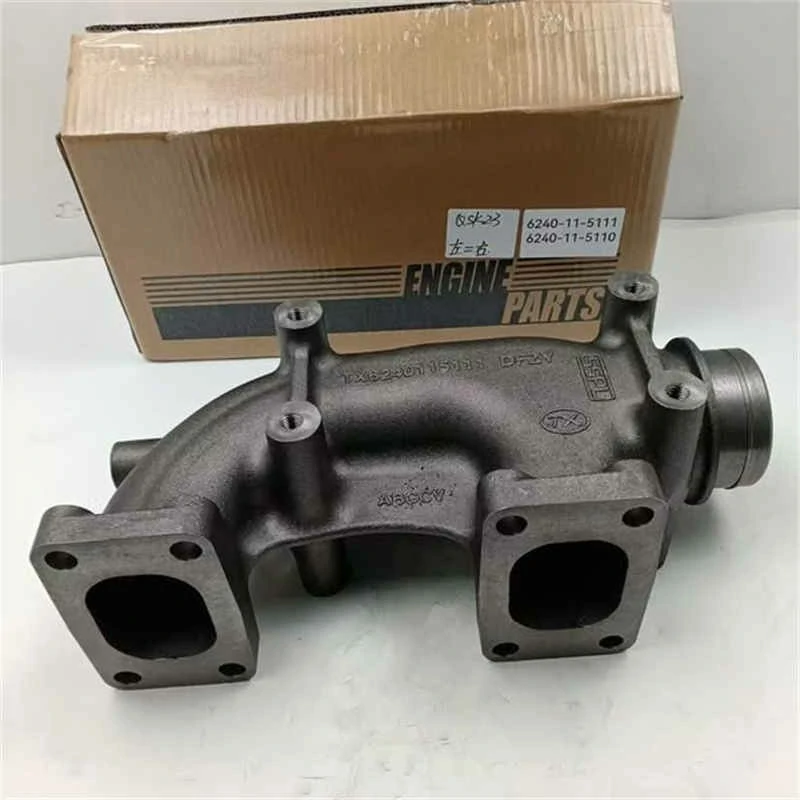 6240-11-5110 Exhaust Manifold Pipe Komatsu PC1250-8R