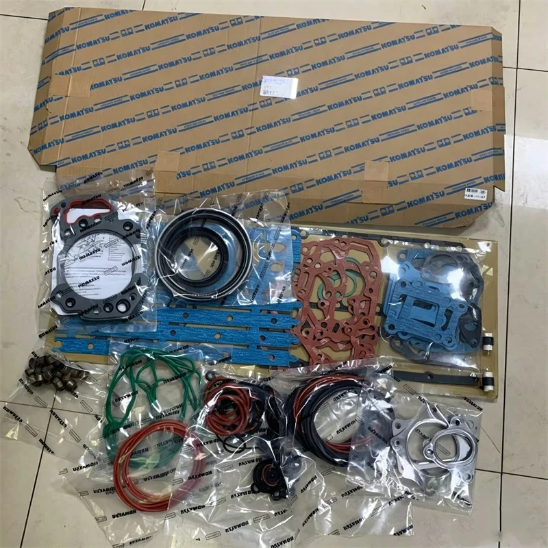 6D125 Engine Overhaul Gasket Kit for Komatsu