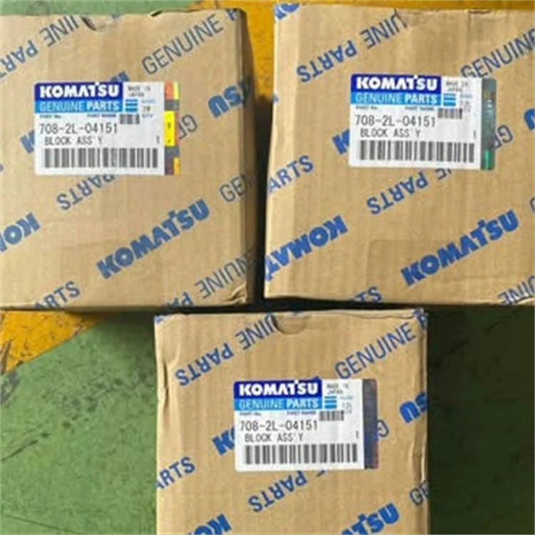 708-2L-04151 Rear Cylinder Block for PC1250-7